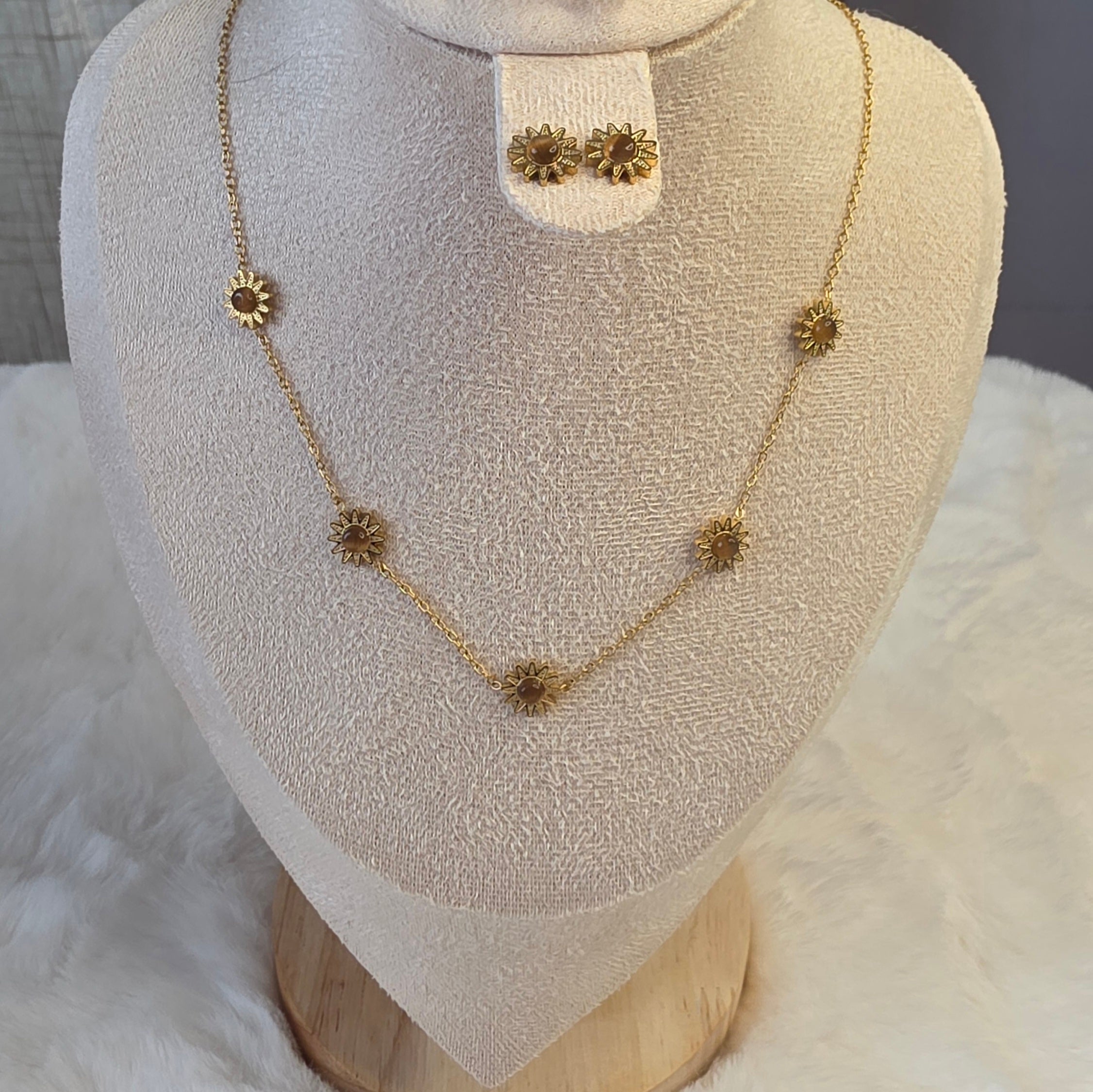 Collier & Boucles d'oreilles Lilou