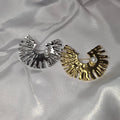 Broche éventail
