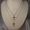 Collier croix Téa