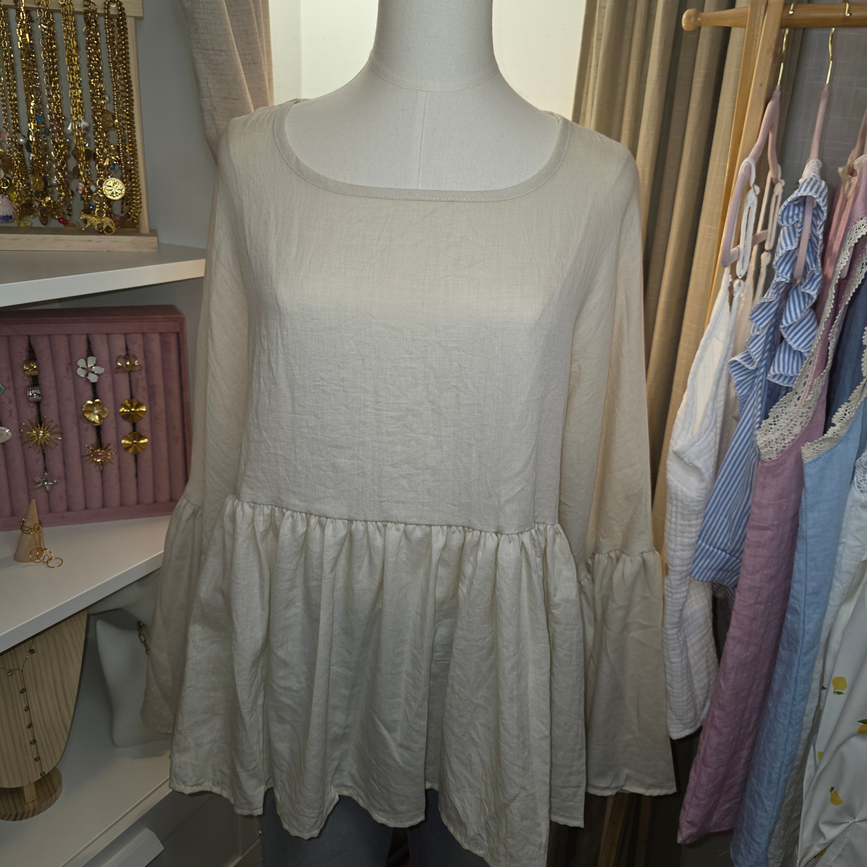 Blouse Bohème avec volants
