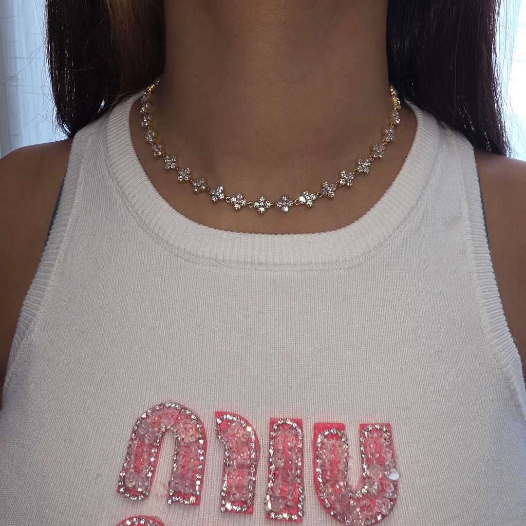 Collier scintillant Mallaury
