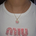 Collier Anti-Stress Marguerite Rose