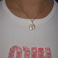 Collier Anti-Stress Fleur Blanche