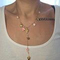 Collier Jardin Romantique Rose