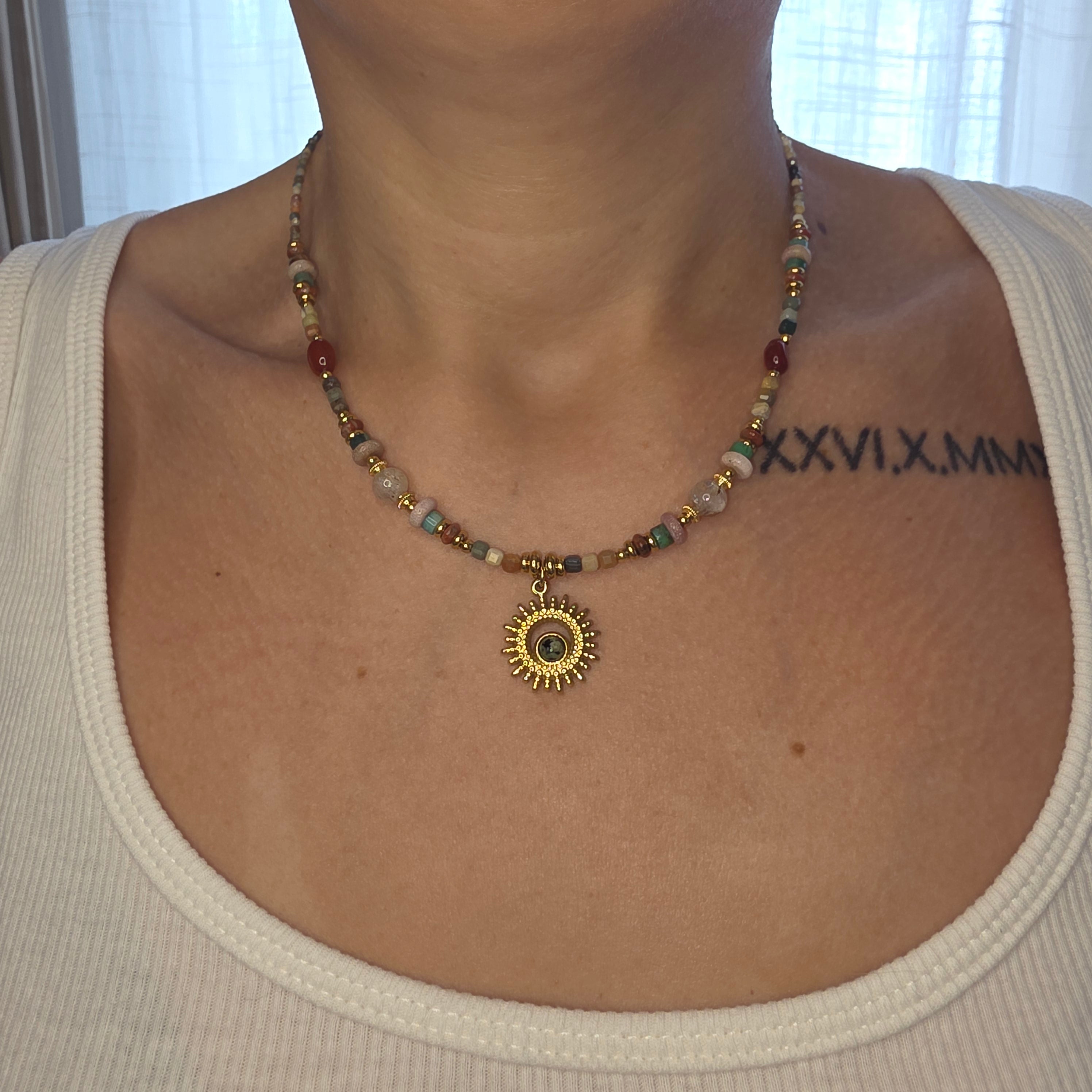Collier Soleil Bohème