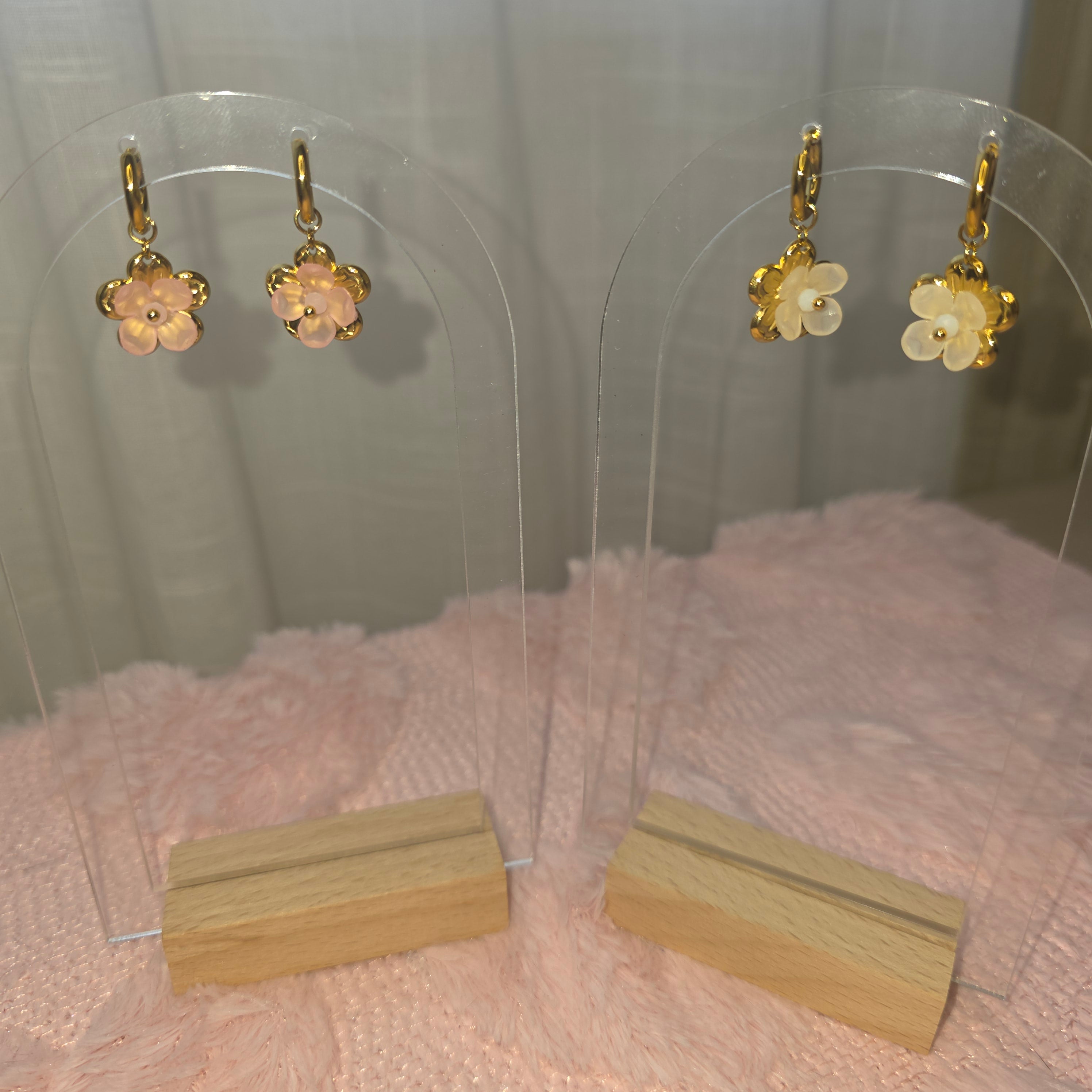 Boucles d'oreilles Fleurs douces