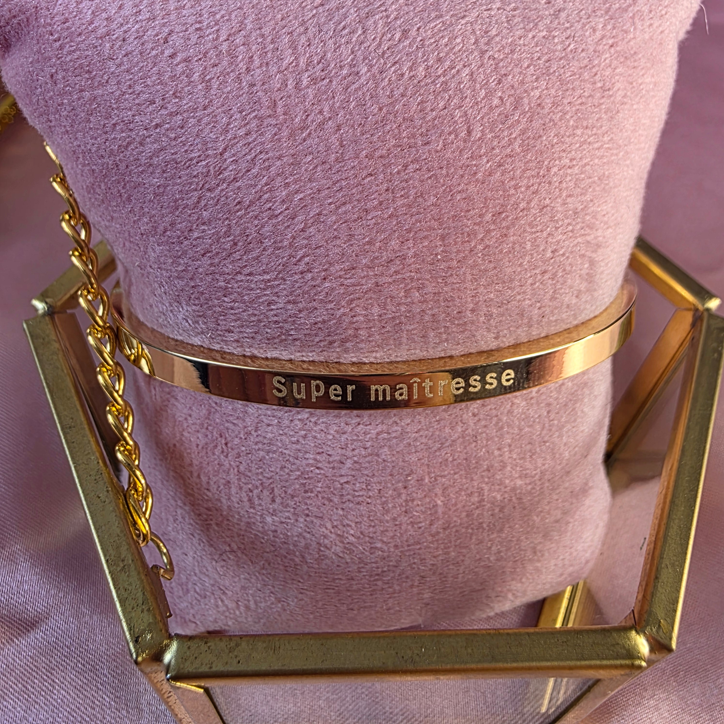 Bracelets cadeaux Maîtresse