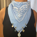 Bijoux Bandana Bleu