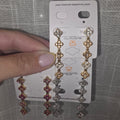 Boucles d'oreilles trèfle Mallaury