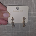 Boucles d'oreilles trèfle Mallaury