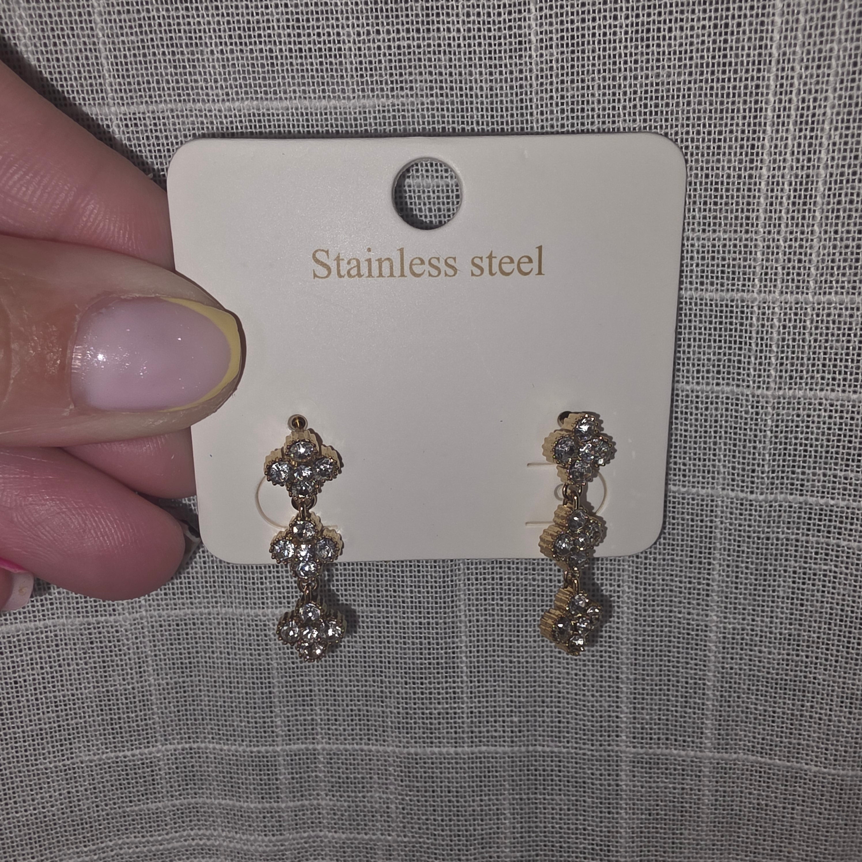 Boucles d'oreilles trèfle Mallaury