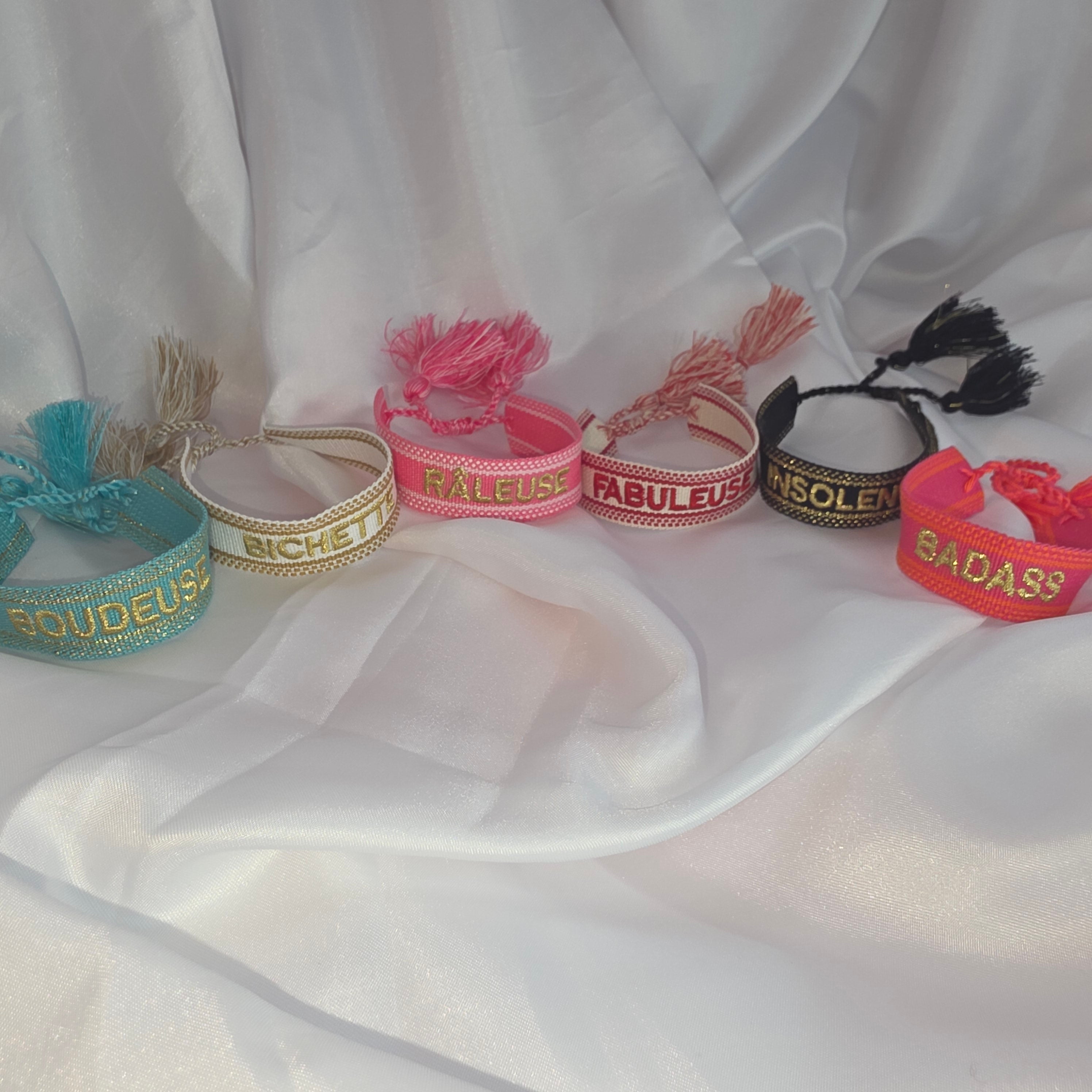 Bracelet tissé Humeur