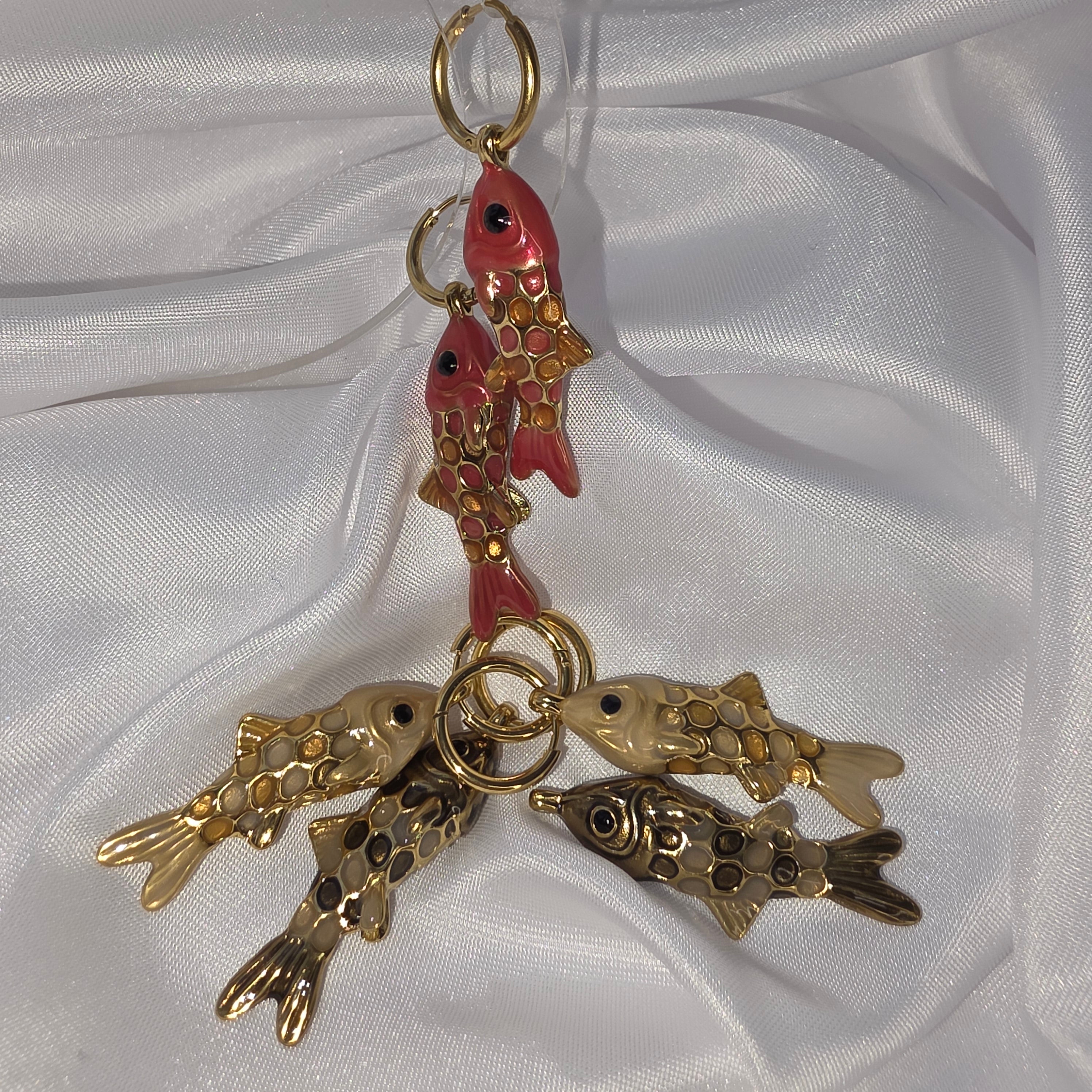 Boucles d'oreilles Sardines