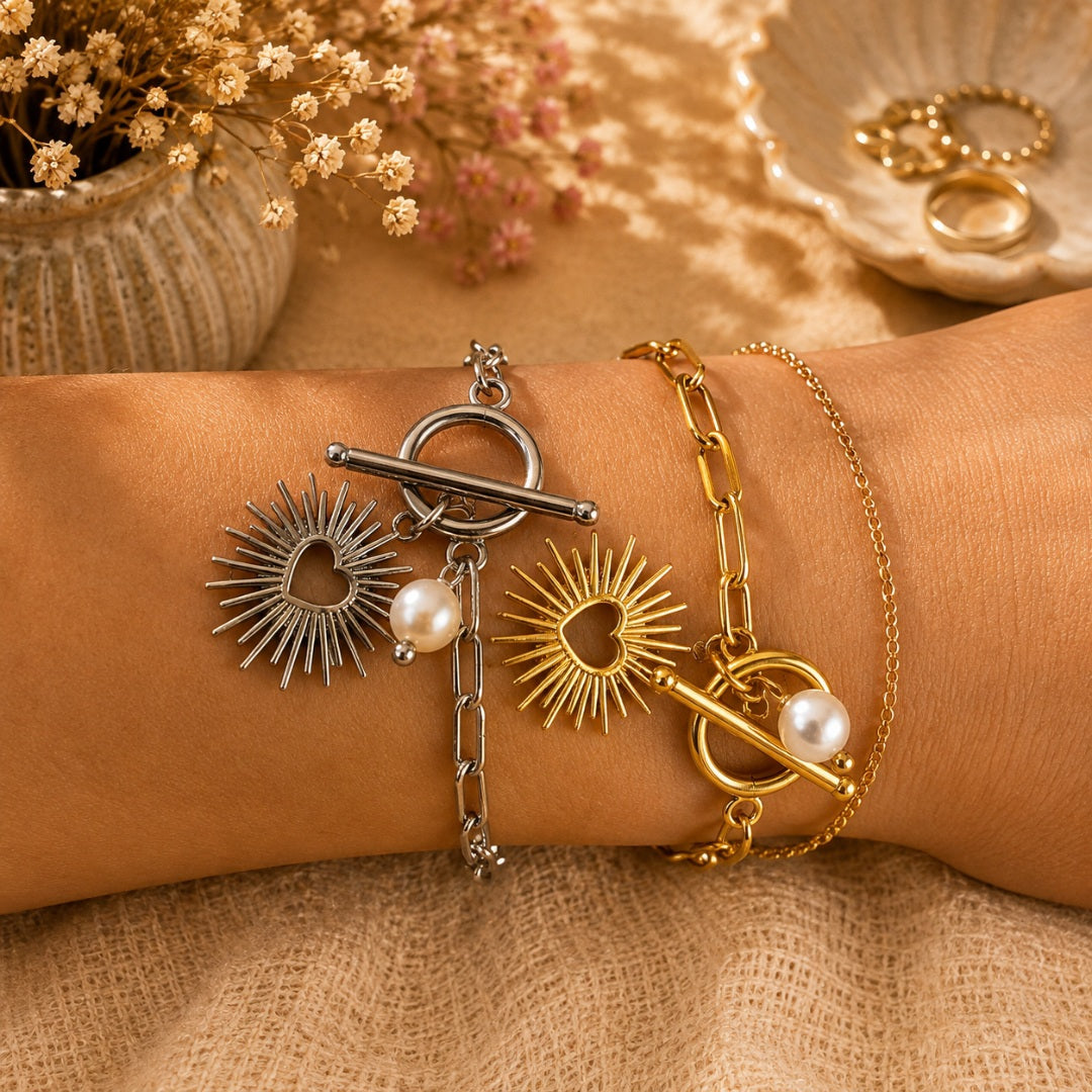 Bracelet Cœur Soleil