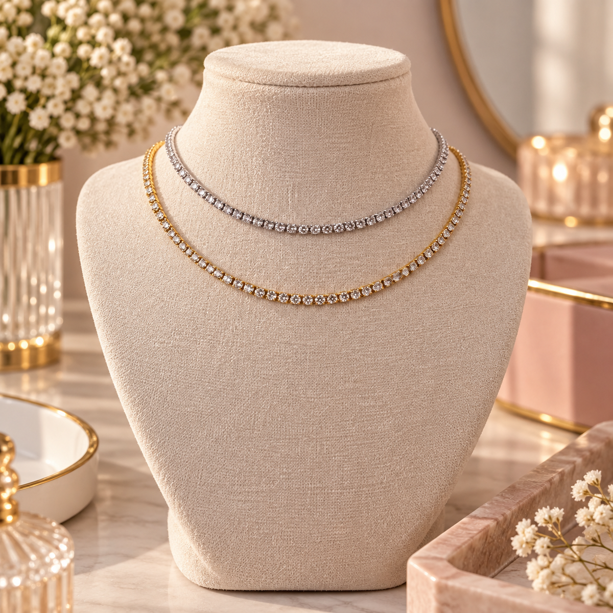 Collier Strass