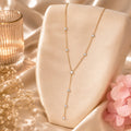 Sautoir Y Strass