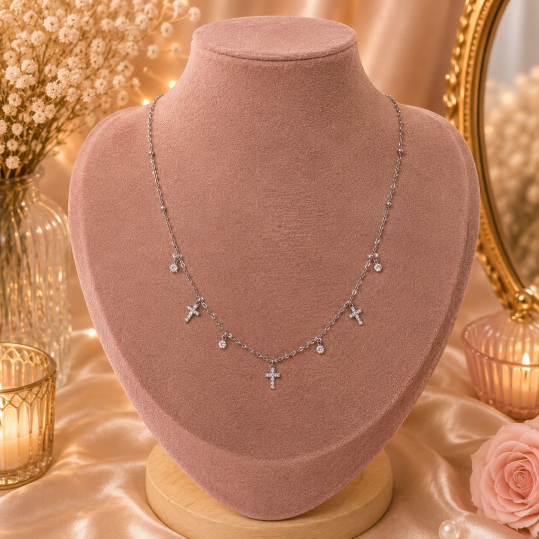 Collier Multi Croix