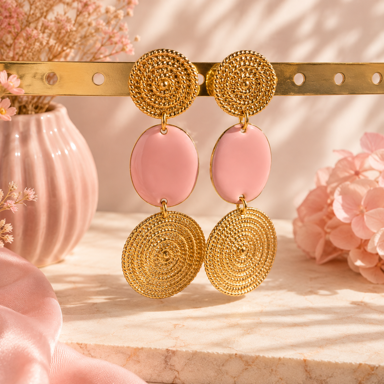 Boucles d'oreilles Jade