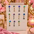 Charms doré & argenté Lettres