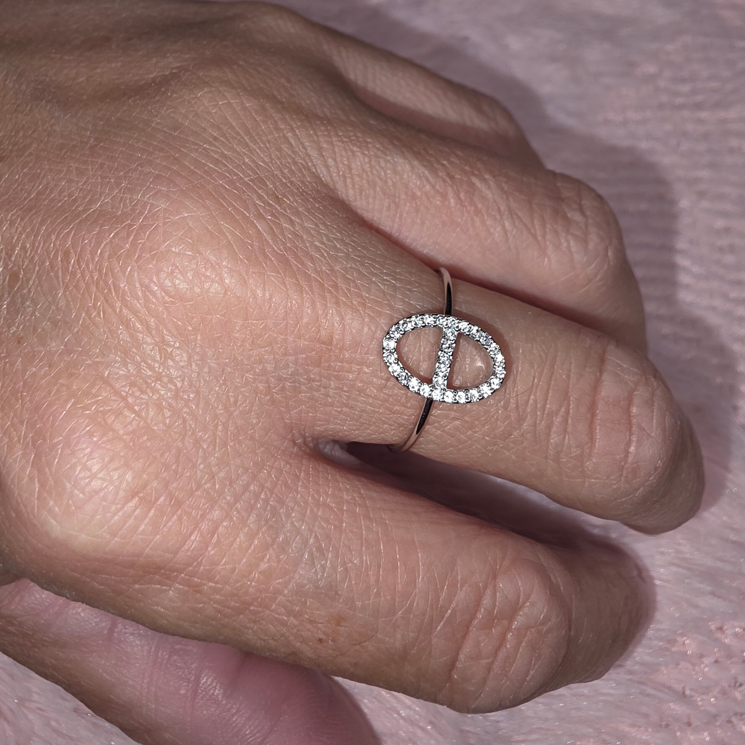 Bague Maille Marine Mathilda