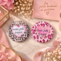 Miroir double message
