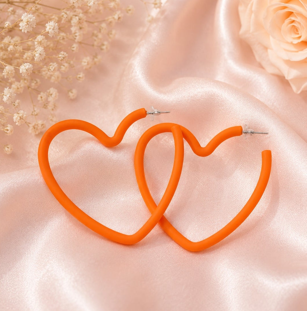 Boucles d'oreilles Coeur