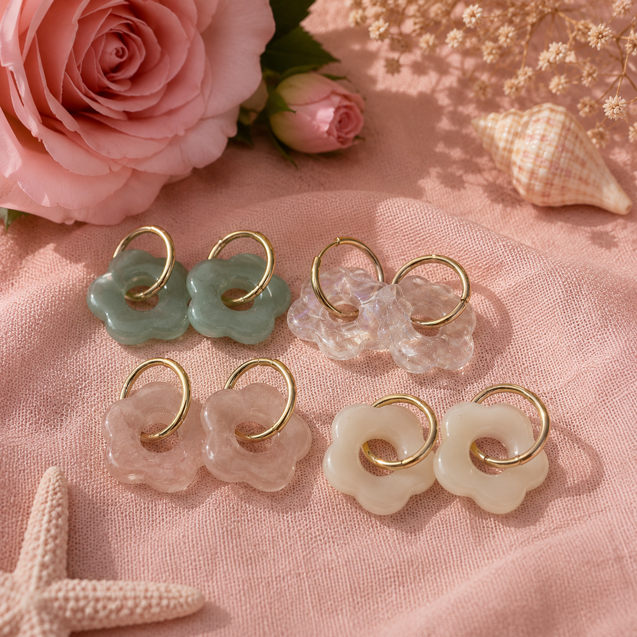 Boucles d'oreilles Pampilles