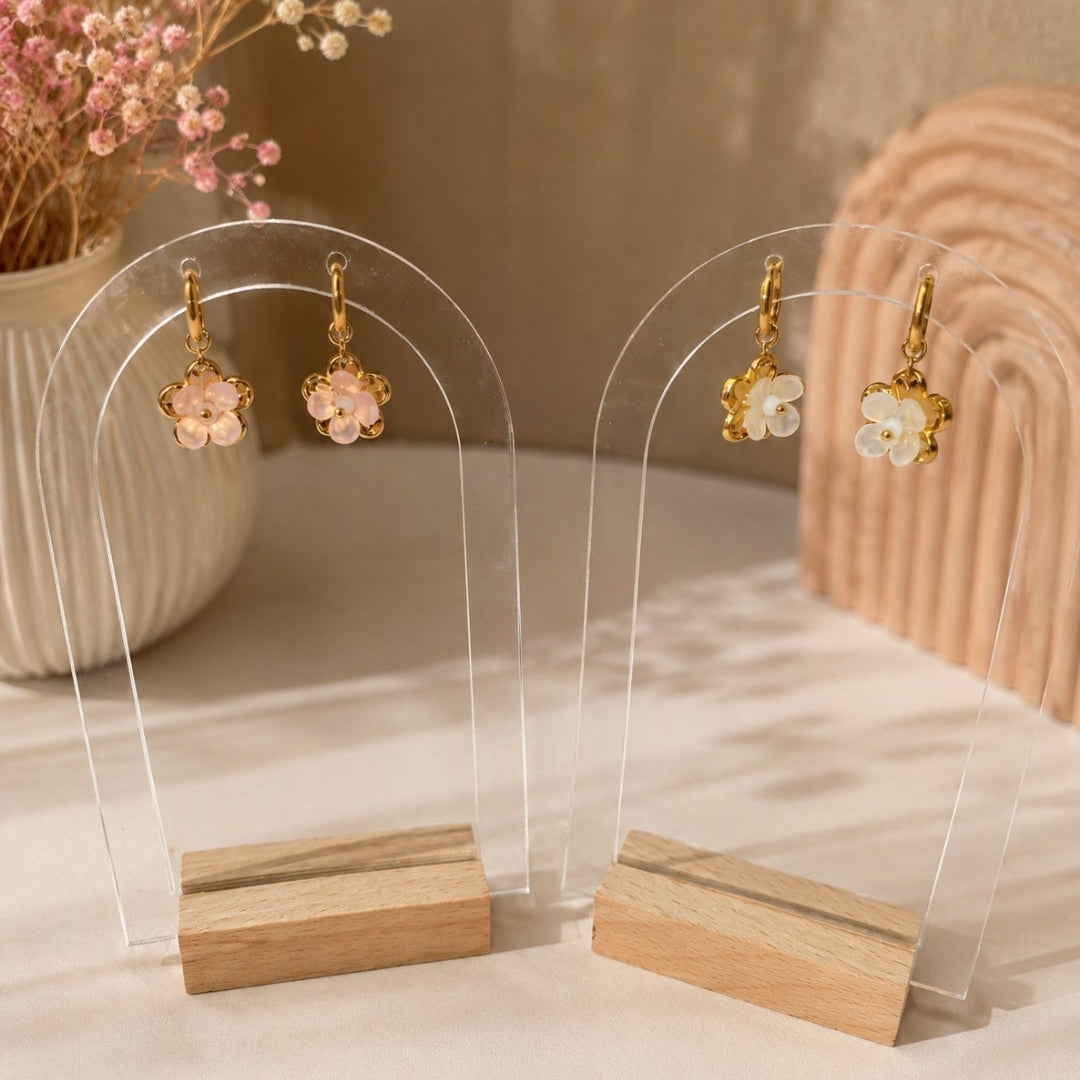 Boucles d'oreilles Fleurs douces