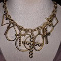 Collier Breloques Croix