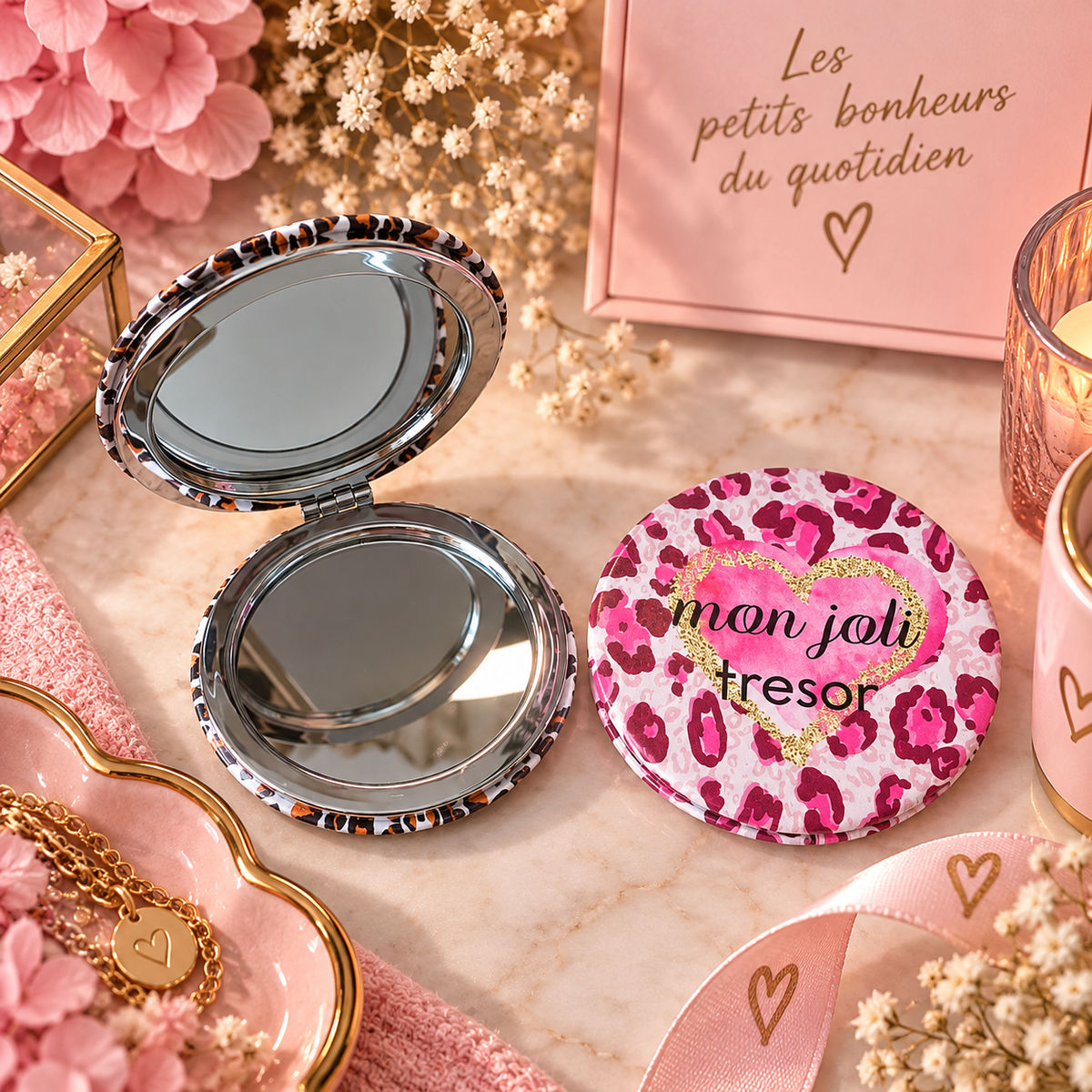 Miroir double message