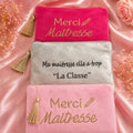 Pochettes cadeaux Maîtresse