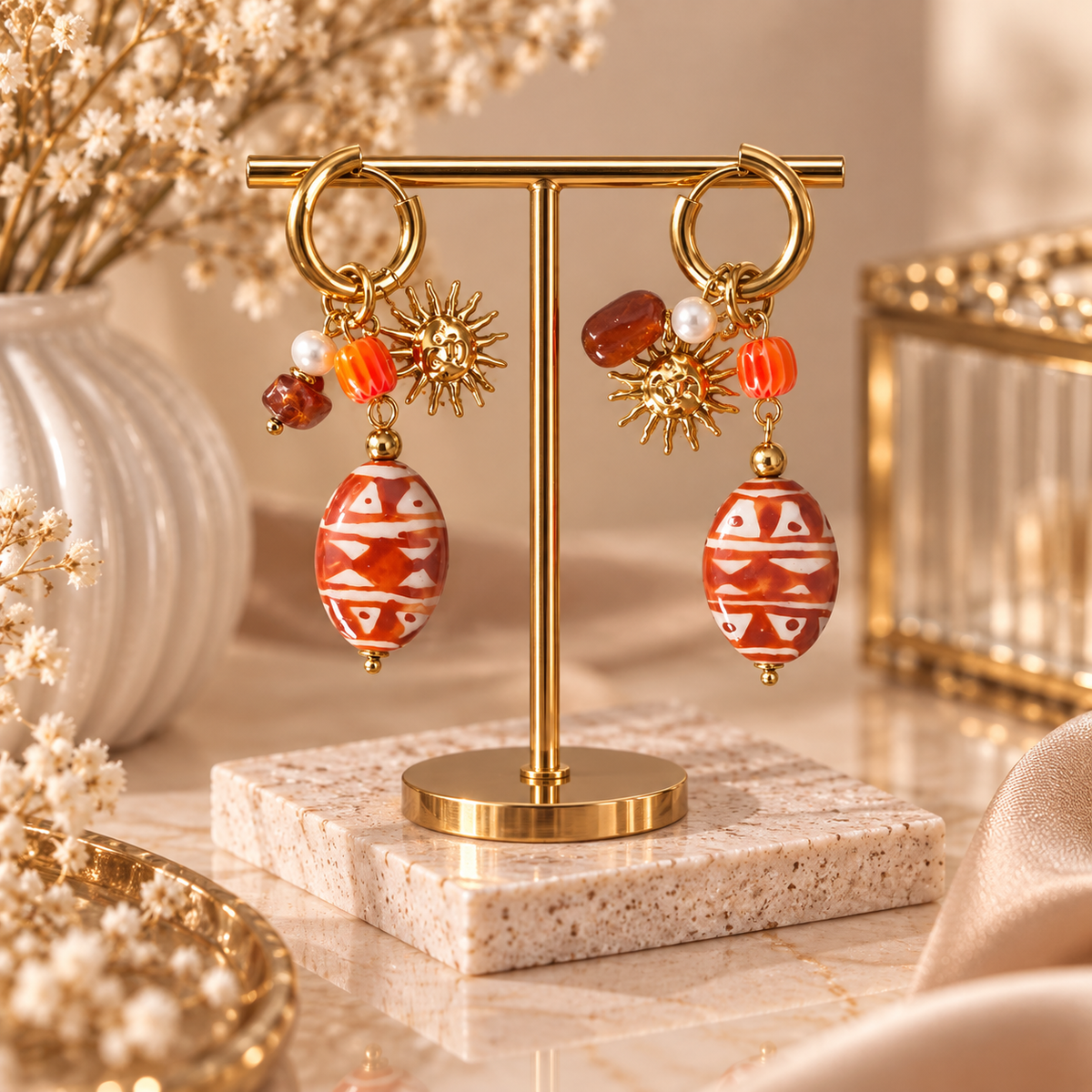 Boucles d’oreilles Déesse