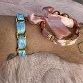 Bracelet Maille Marine Ruban