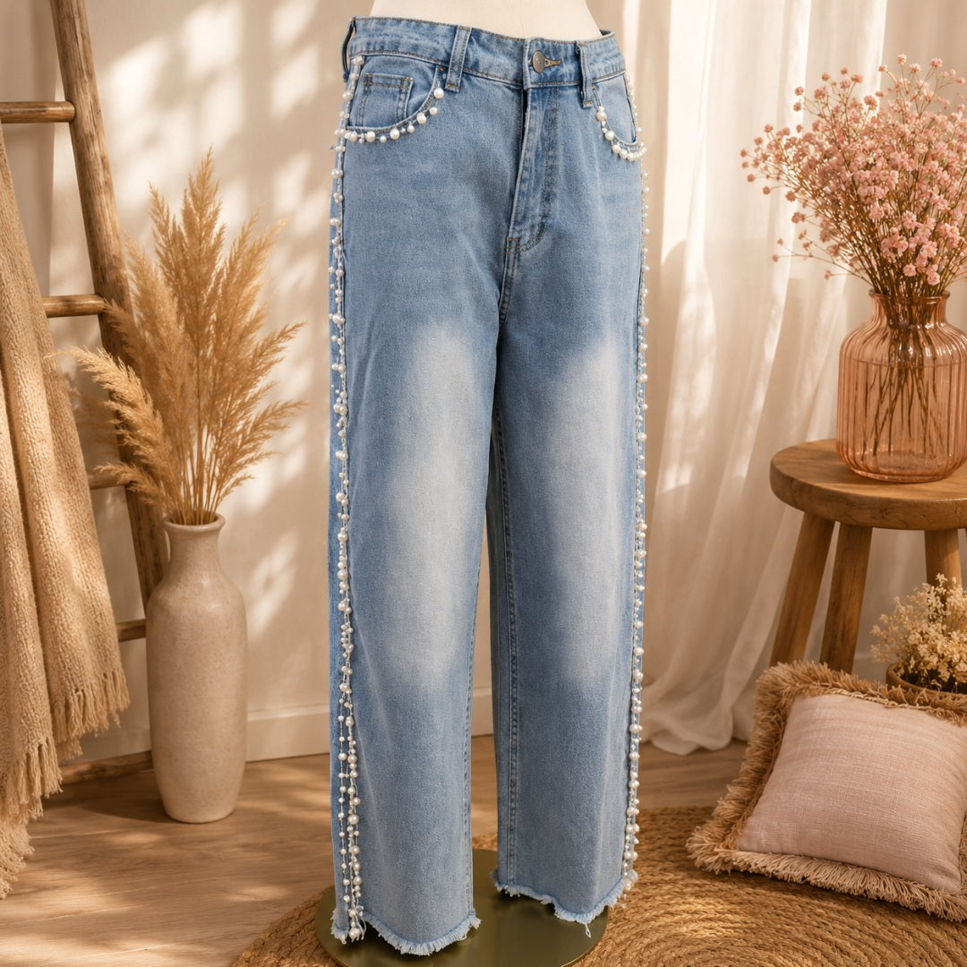 Jeans Perles