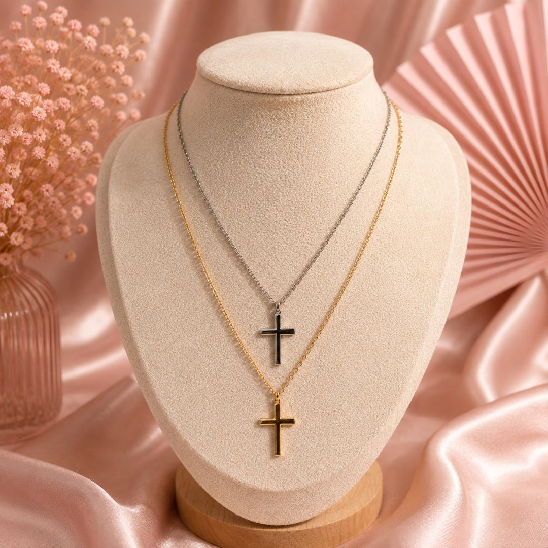 Collana con croce Téa