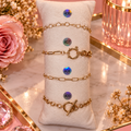 Bracelet doré pour Charms