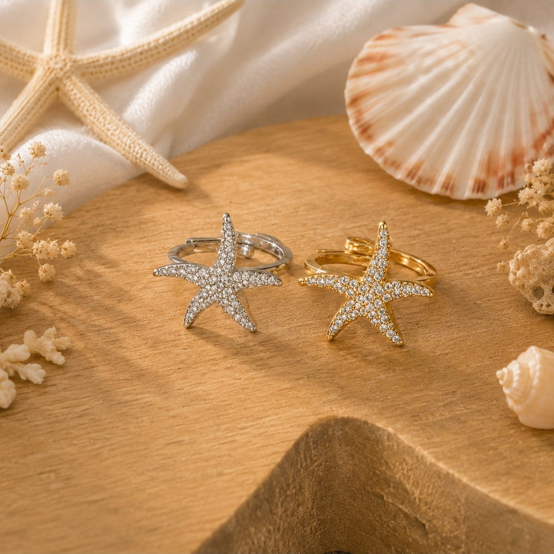 Bague étoile de Mer