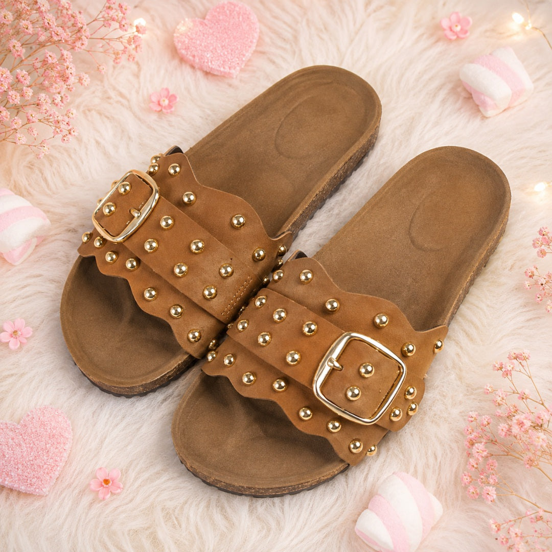 Sandales cloutées Bohème Chic