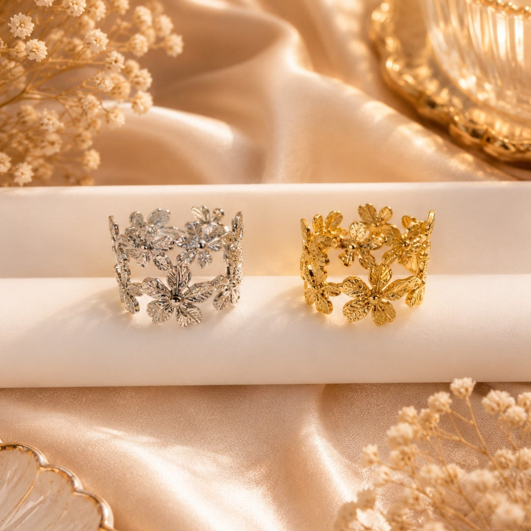 Bague Fleurs