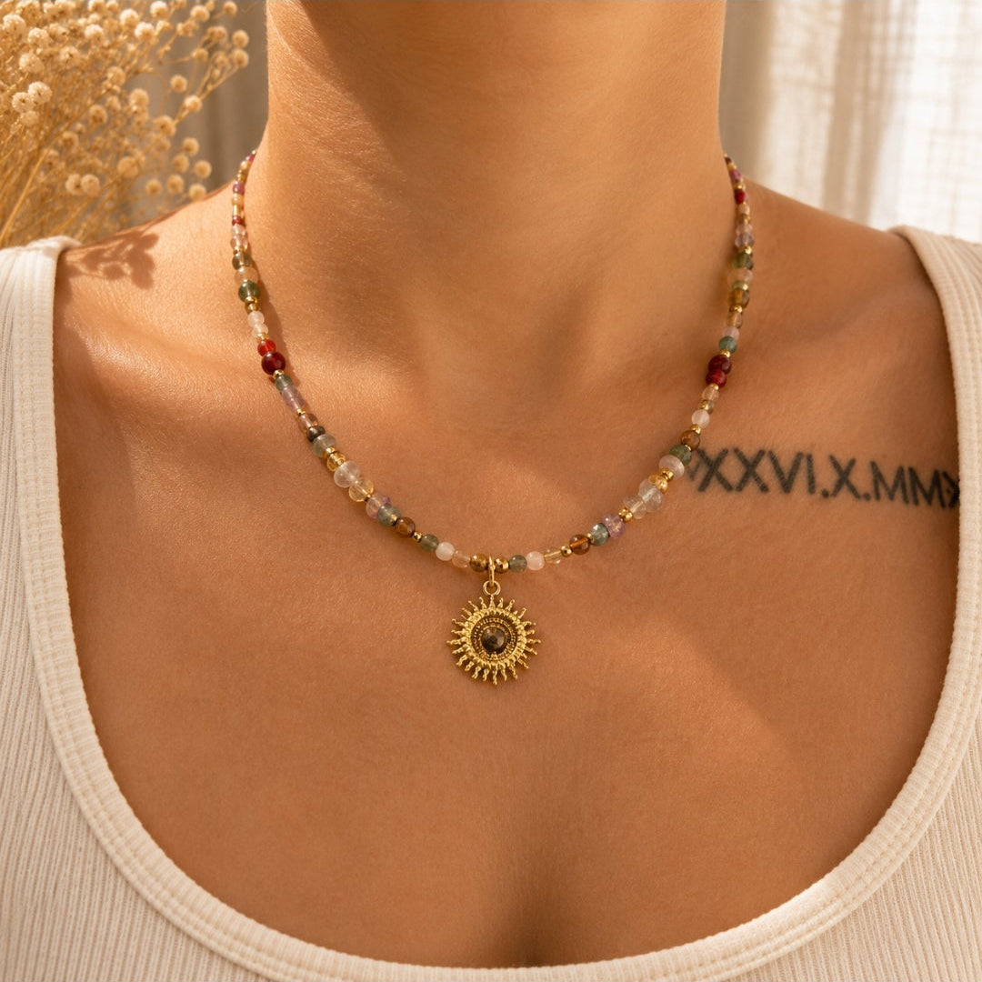 Collier Soleil Bohème