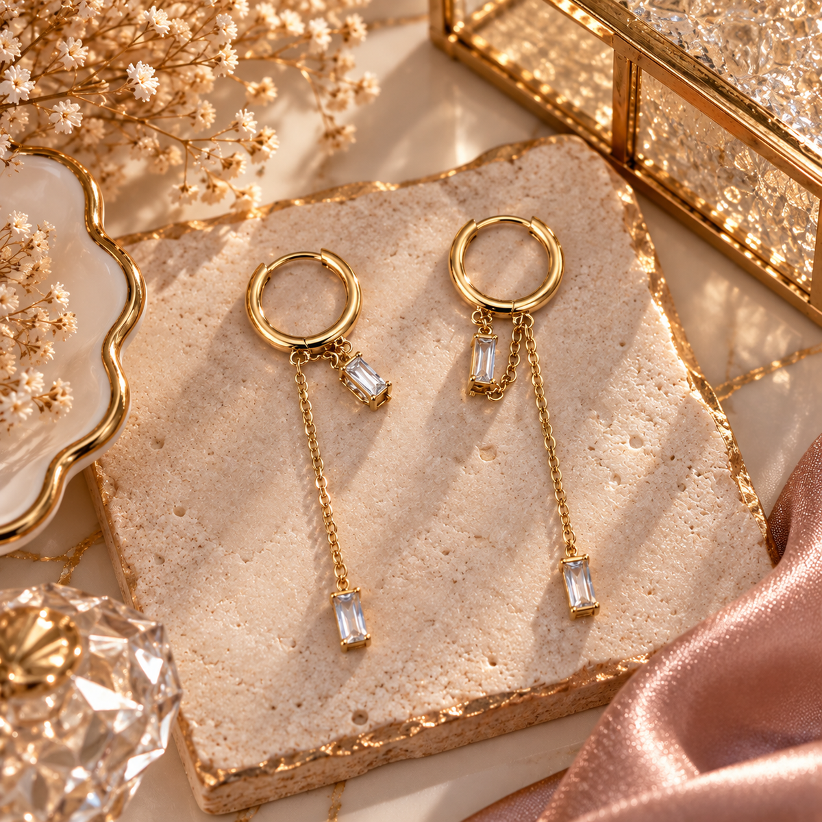 Boucles d’oreilles Lyséa