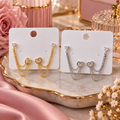 Boucles d'oreilles Double Coeur