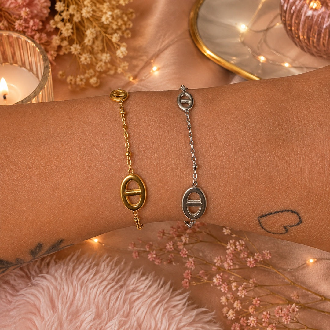 Bracelet Maille Marine Mathilda