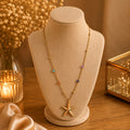 Collier Étoile de mer Strass
