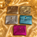 Porte-monnaie Brillant Cuir petit modèle