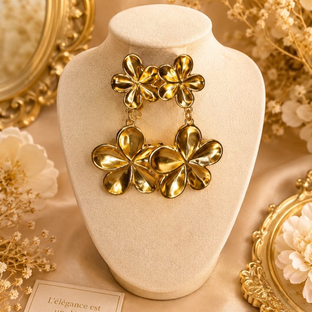 Boucles d'oreilles Flo