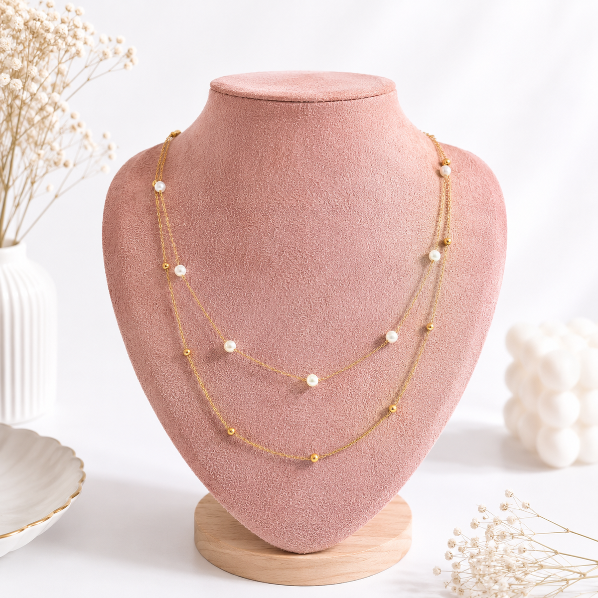 Double collier Perla